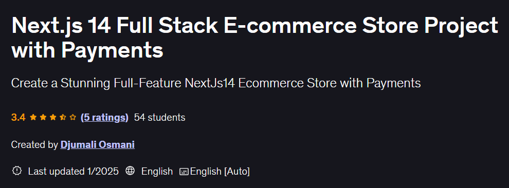 이미지 · Next.js 14 Full Stack E-Commerce 스토어 프로젝트 지불 2025-1