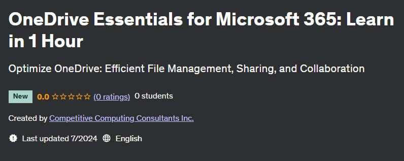 Pictures · Udemy — OneDrive Essentials for Microsoft 365: Learn in 1 Hour 2024-7