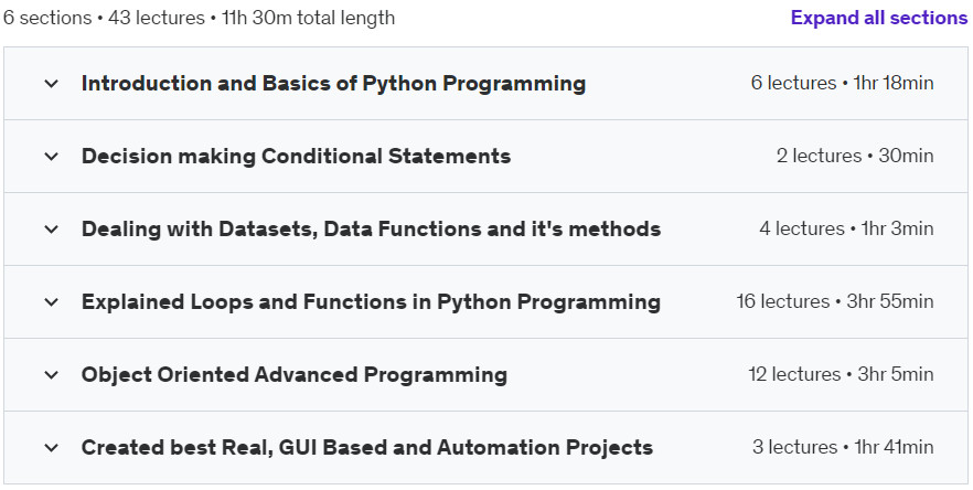 Course topics · Python Mastery: From Beginner to Advance in just 90 Days 2024-1