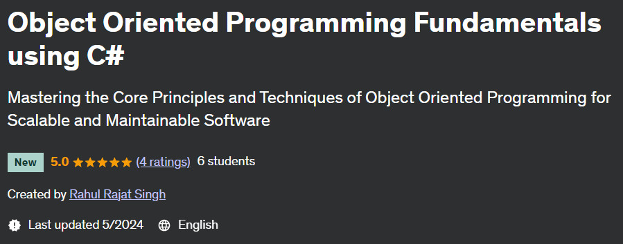 Pictures · Object Oriented Programming Fundamentals using C# 2024-5