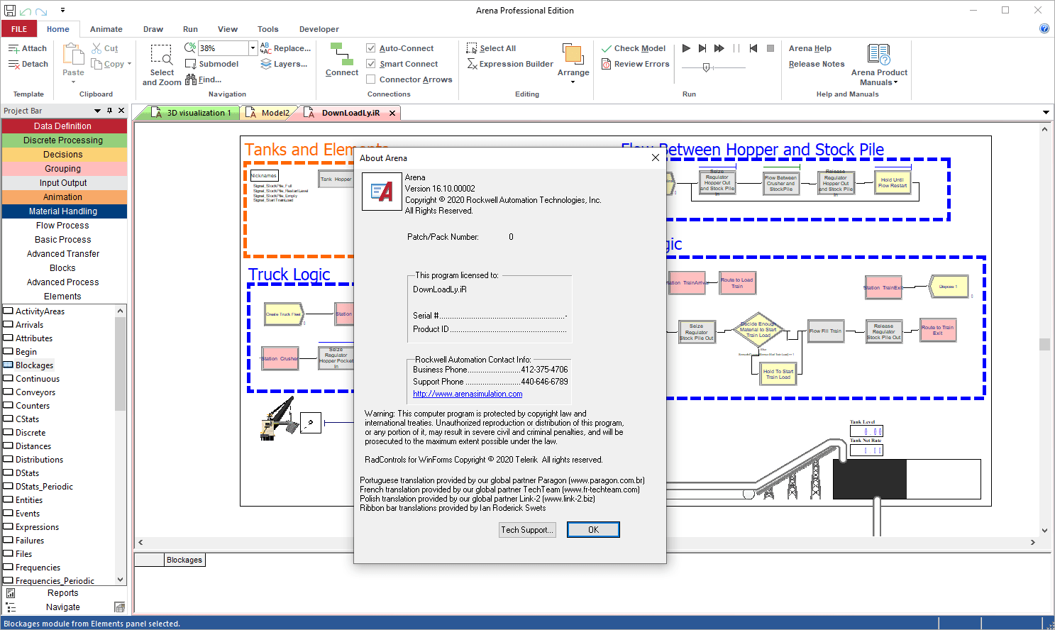 Pictures · Arena Simulation Professional 16.1 x64
