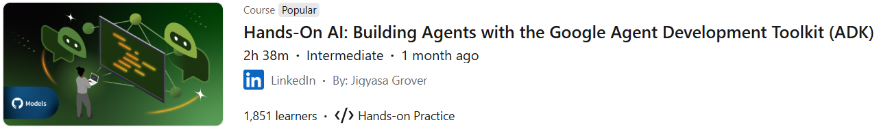 Imágenes · La mano en AI: Agentes de construcción con el Google Agent Development Toolkit (ADK) 2025-8