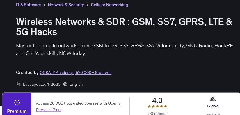 Imágenes · Redes inalámbricas y SDR: GSM, SS7, GPRS, LTE y 5G Hacks 2026-1