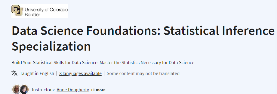 Pictures · Coursera — Data Science Foundations: Statistical Inference Specialization 2023-11