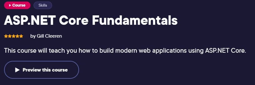 Pictures · Pluralsight — ASP.NET Core Fundamentals 2025-3