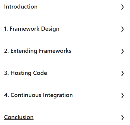 Course topics · LinkedIn — C# Framework Design 2023-1