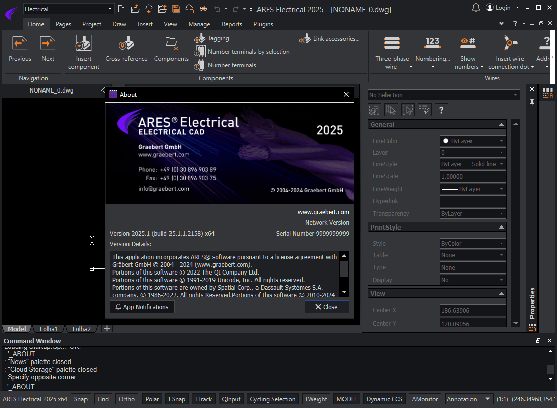 Pictures · ARES Electrical 2026.1 Build 26.1.1.2172 x64