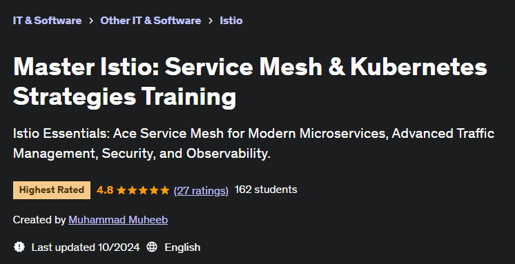 Pictures · Udemy — Master Istio: Service Mesh & Kubernetes Strategies Training 2024-10