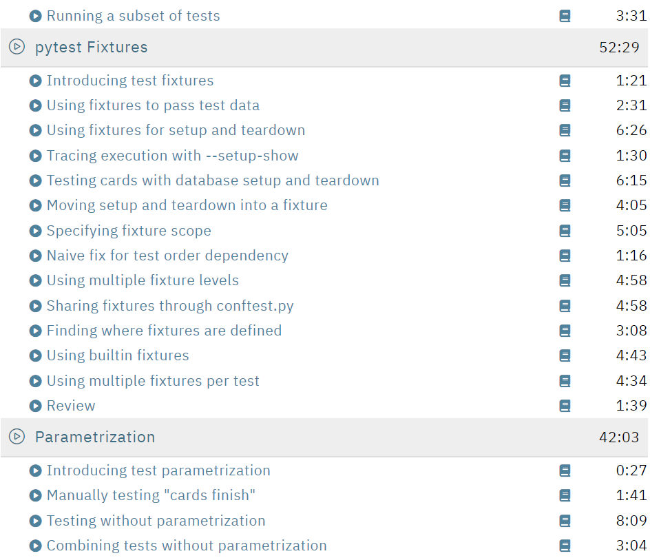 Pictures · Talk Python – Getting started with pytest Course 2022-12