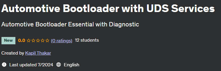 Pictures · Udemy — Automotive Bootloader with UDS Services 2024-6