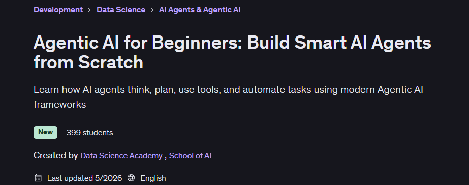 Bilder · Agentenbasierte KI Für Anfänger: Build Smart AI Agent von Scratch 2026-5