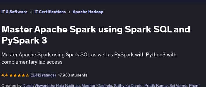 Pictures · Master Apache Spark using Spark SQL and PySpark 3 2024-5