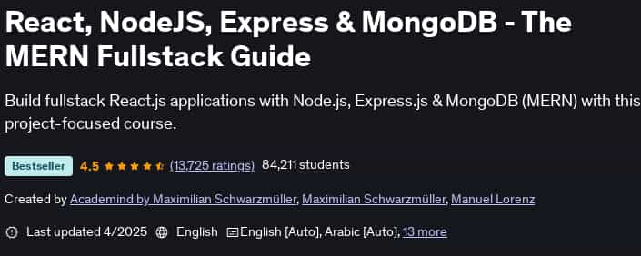 Pictures · React, NodeJS, Express & MongoDB – The MERN Fullstack Guide 2025-4
