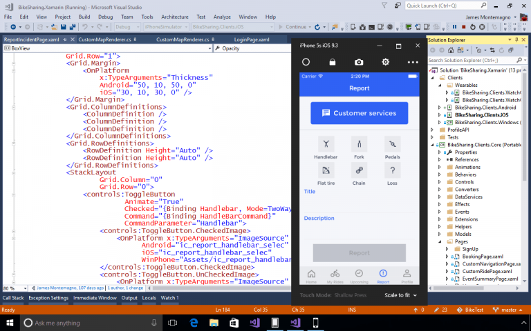 Pictures · Xamarin Visual Studio Enterprise 4.3.0.784 / 5.10 macOS