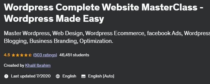 Pictures · Udemy — WordPress Complete Website MasterClass – WordPress Made Easy 2020-7