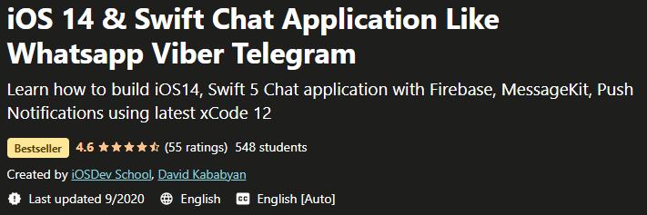 Pictures · Udemy — iOS 14 & Swift Chat Application Like Whatsapp Viber Telegram 2020-9