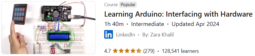 Pictures · LinkedIn — Learning Arduino: Interfacing with Hardware 2024-4