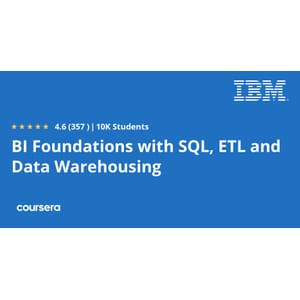 Coursera — BI Foundations with SQL, ETL and Data Warehousing Specialization 2025-3