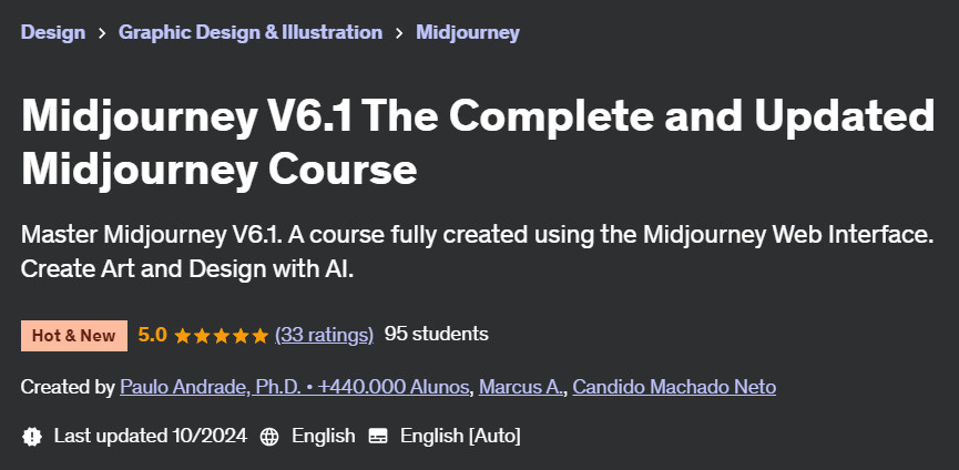 Pictures · Midjourney V6.1 The Complete and Updated Midjourney Course 2024-9