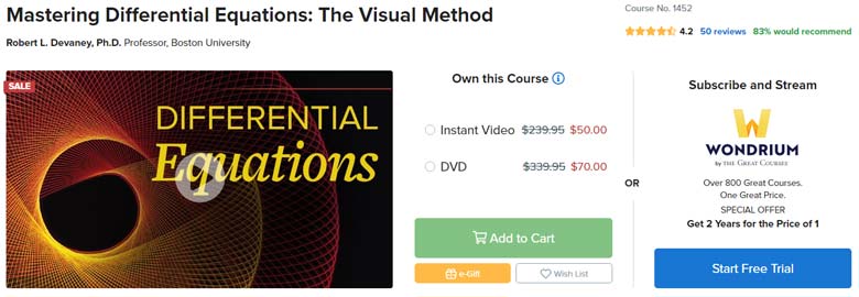 Pictures · Thegreatcourses — Mastering Differential Equations: The Visual Method 2018-8