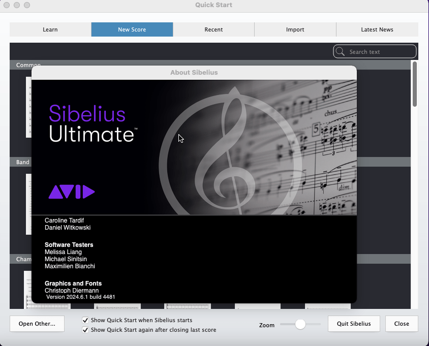 Pictures · Avid Sibelius Ultimate 2024.6.1.4481 Windows/macOS