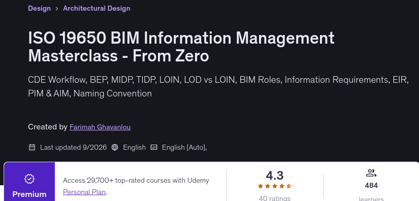 Bilder · ISO 19650 BIM Informationsmanagement umfassender Kurs Von Null 2026-9