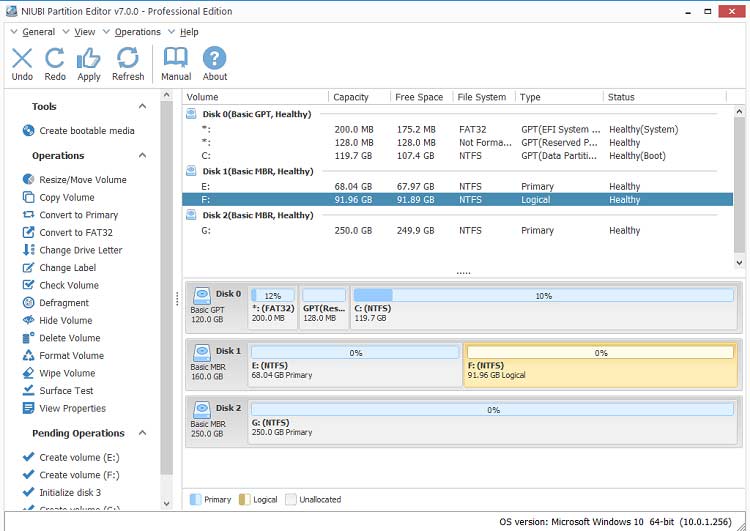الصور · NUBI Partition Editor جميع الإصدارات 10.3.0 + الفوركس