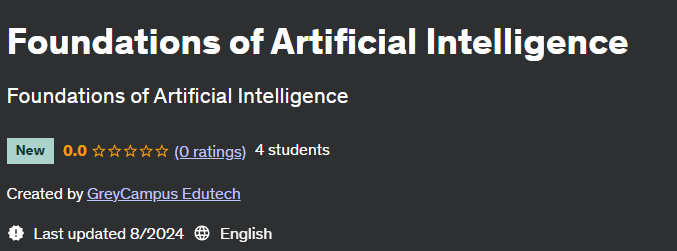 Pictures · Udemy — Foundations of Artificial Intelligence 2024-7