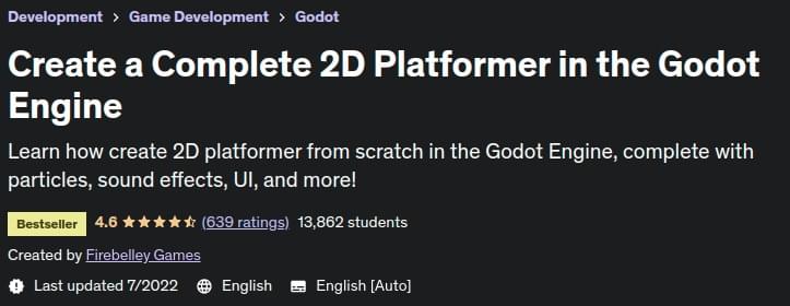 Pictures · Udemy — Create a Complete 2D Platformer in the Godot Engine 2022-7