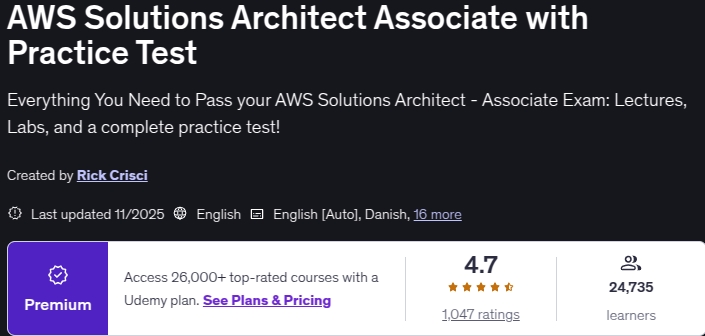 Bilder · AWS Lösungen Architekt Associate mit Praktika Test 2025-11