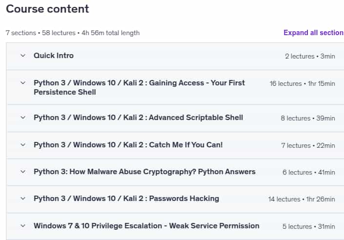 Pictures · Python 3 For Offensive PenTest: A Complete Practical Course 2023-2