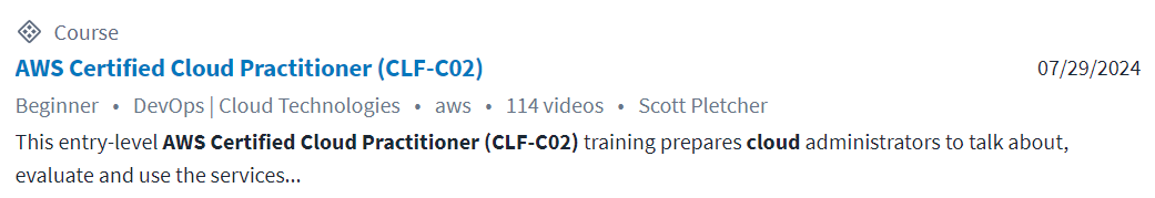 Pictures · CBTNuggets — AWS Certified Cloud Practitioner (CLF-C02) Online Training 2024-6