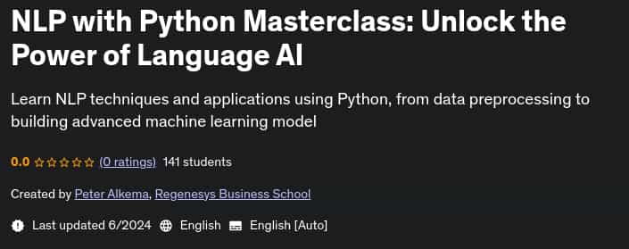Pictures · Udemy — NLP with Python Masterclass: Unlock the Power of Language AI 2024-5