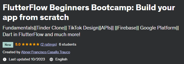 Pictures · FlutterFlow Beginners Bootcamp: Build your app from scratch 2023-10
