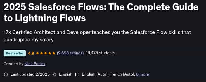 Pictures · Udemy — 2025 Salesforce Flows: The Complete Guide to Lightning Flows 2025-2