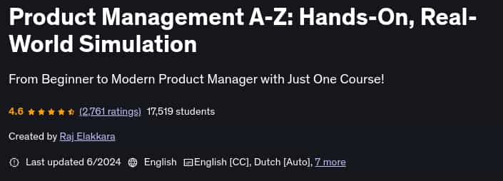 Pictures · Product Management A-Z: Hands-On, Real-World Simulation 2024-6