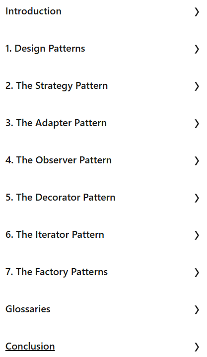 Course topics · LinkedIn — Programming Foundations: Design Patterns 2024-12