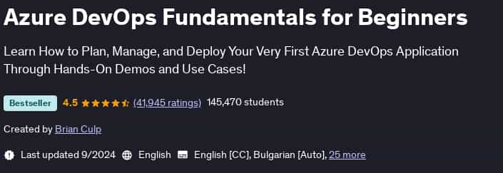 Pictures · Udemy — Azure DevOps Fundamentals for Beginners 2024-9