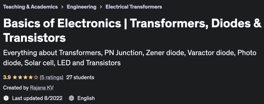 Bilder · Grundlagen der Elektronik - Transformatoren, Dioden und Transistoren 2022-8
