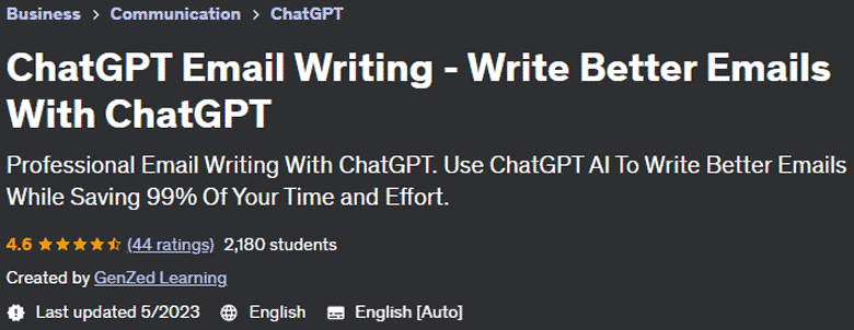 Pictures · Udemy — ChatGPT Email Writing – Write Better Emails With ChatGPT 2023-4