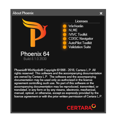 Pictures · Certara Phoenix WinNonlin 8.1