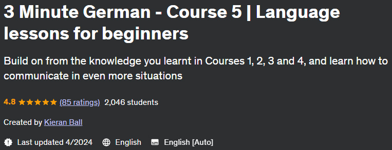 Pictures · Udemy — 3 Minute German – Course 1-2-3-4-5-6-7 | Language lessons for beginners 2024-7