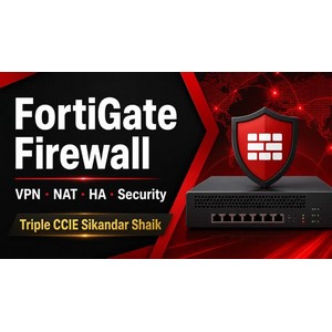 Udemy — FortiGate Firewall: VPN, NAT, HA & Security 2026-9