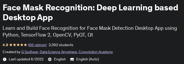 Pictures · Udemy — Face Mask Recognition: Deep Learning based Desktop App 2022-5