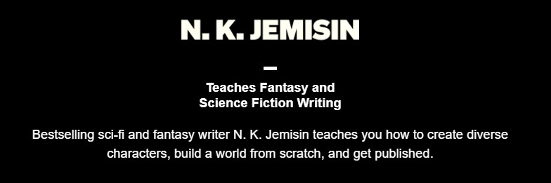 Pictures · MasterClass — N. K. Jemisin Teaches Fantasy and Science Fiction Writing 2021-9