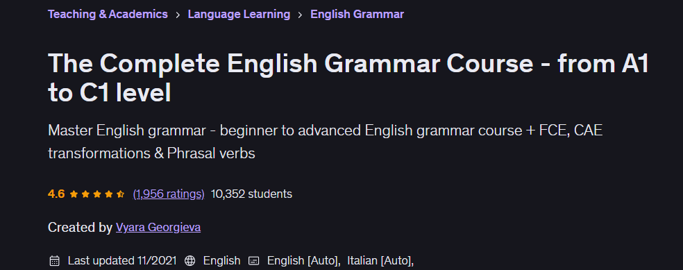 Bilder · Der komplette Englisch-Grammarkurs – von A1 bis C1 2021-11
