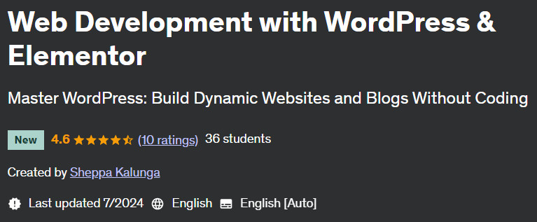 Pictures · Udemy — Web Development with WordPress & Elementor 2024-6