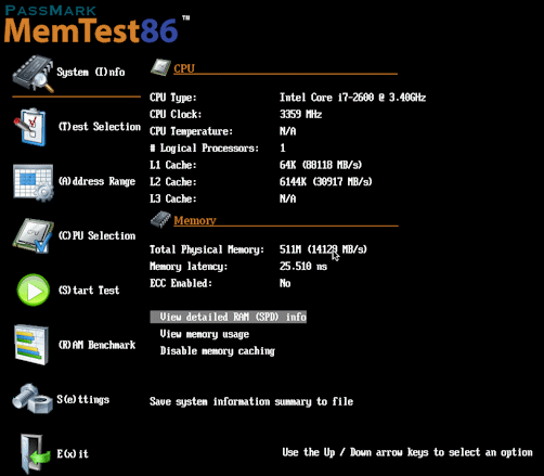 الصور · كلمات مفتاحية MemTest86 Pro 11.6 بناء 1000 + ISO