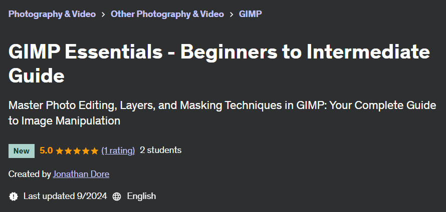 Pictures · Udemy — GIMP Essentials – Beginners to Intermediate Guide 2024-9