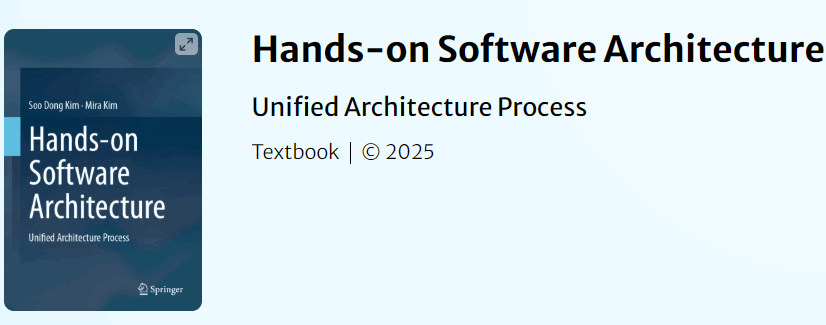 تصاویر · Springer – Hands-on Software Architecture: متحدہ آرکیٹیکل پروسیس 2025